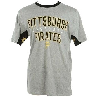 Pittsburgh Pirates Men’s Grey T-Shirt