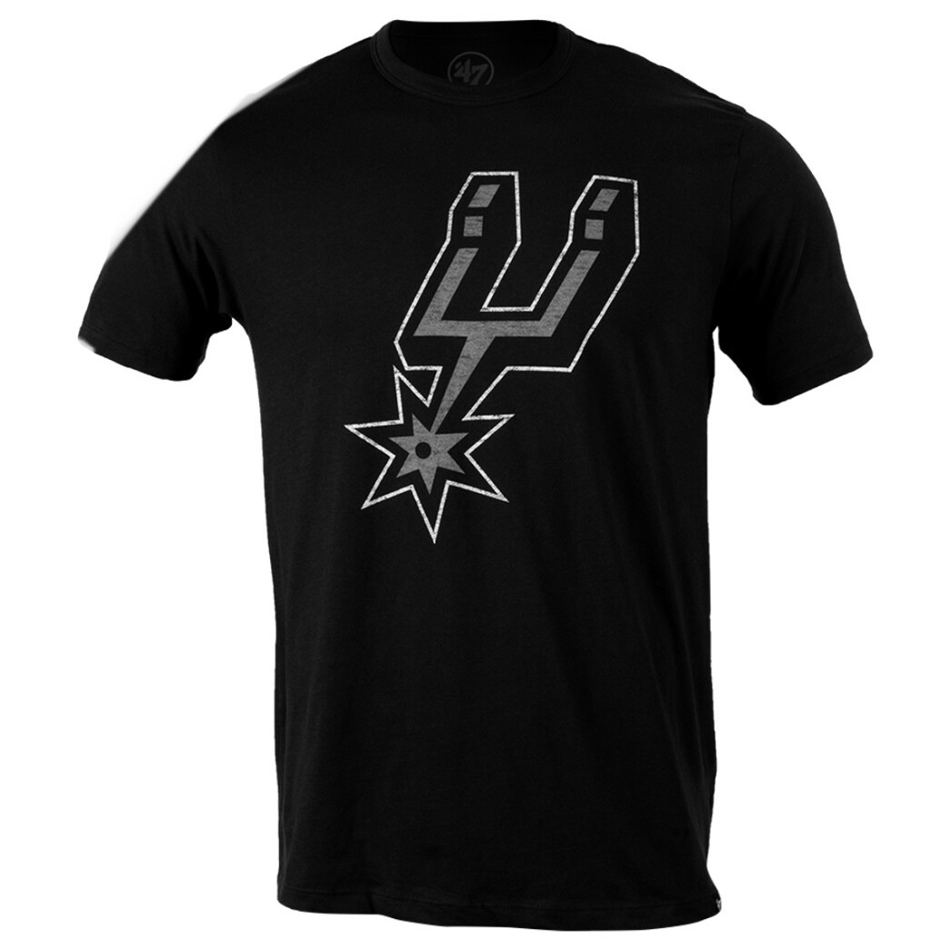 San Antonio Spurs Men's 47 Brand Logo T-Shirt