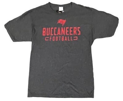 Tampa Bay Buccaneers Men’s Grey Stencil T-Shirt