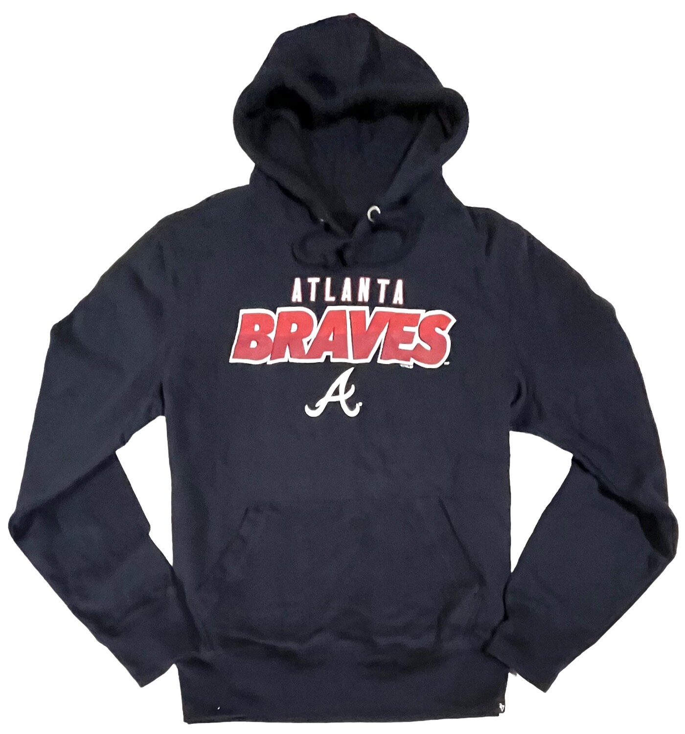 Atlanta Braves Men's Navy 47 Brand Hoodie