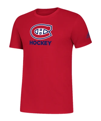 Montreal Canadiens Men’s Adidas Red Amplifier T-Shirt