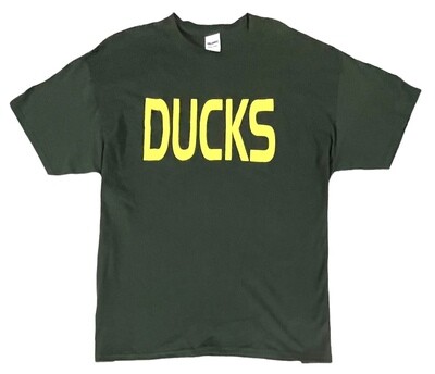 Oregon Ducks Men’s Green “DUCKS” T-Shirt