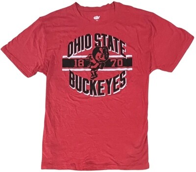 Ohio State Buckeyes Men’s Scarlet Red T-Shirt