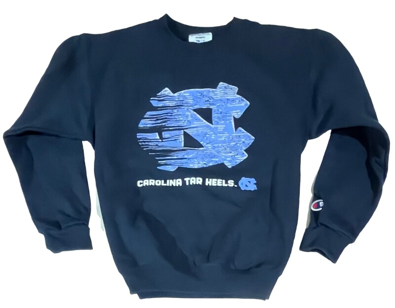 North Carolina Tar Heels Youth Crew Neck Sweatshirt