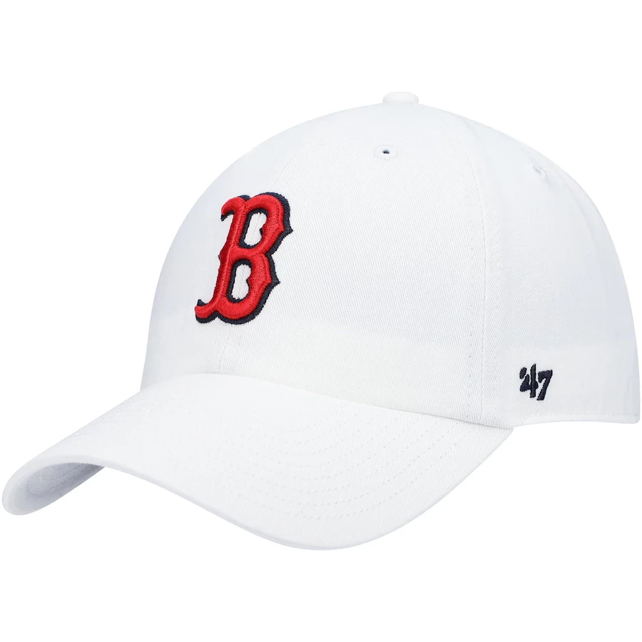 Boston Red Sox Men’s 47 Brand Clean Up Adjustable Hat