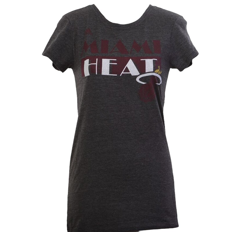 Miami Heat Women's 4Her Adidas NBA T-Shirt
