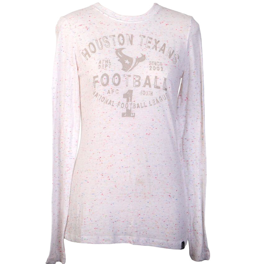 Houston texans womens top long sleeve shirts