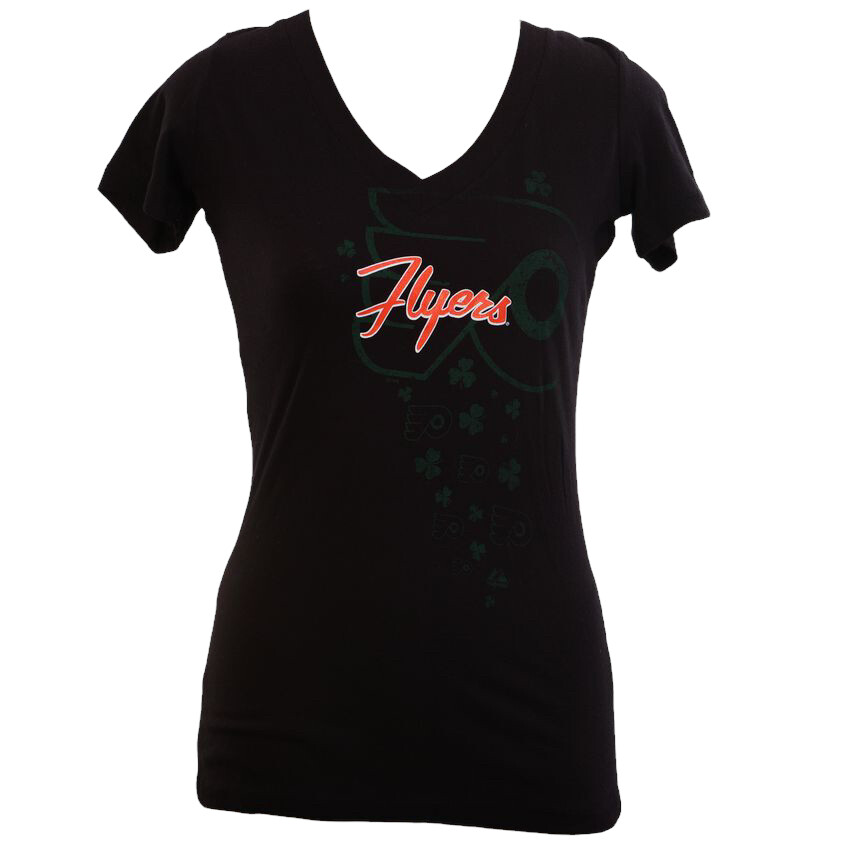 Philadelphia Flyers Women's V-Neck T-Shirt
