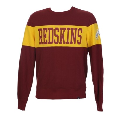 Washington Redskins Men's 47 Brand Crewneck Sweatshirt