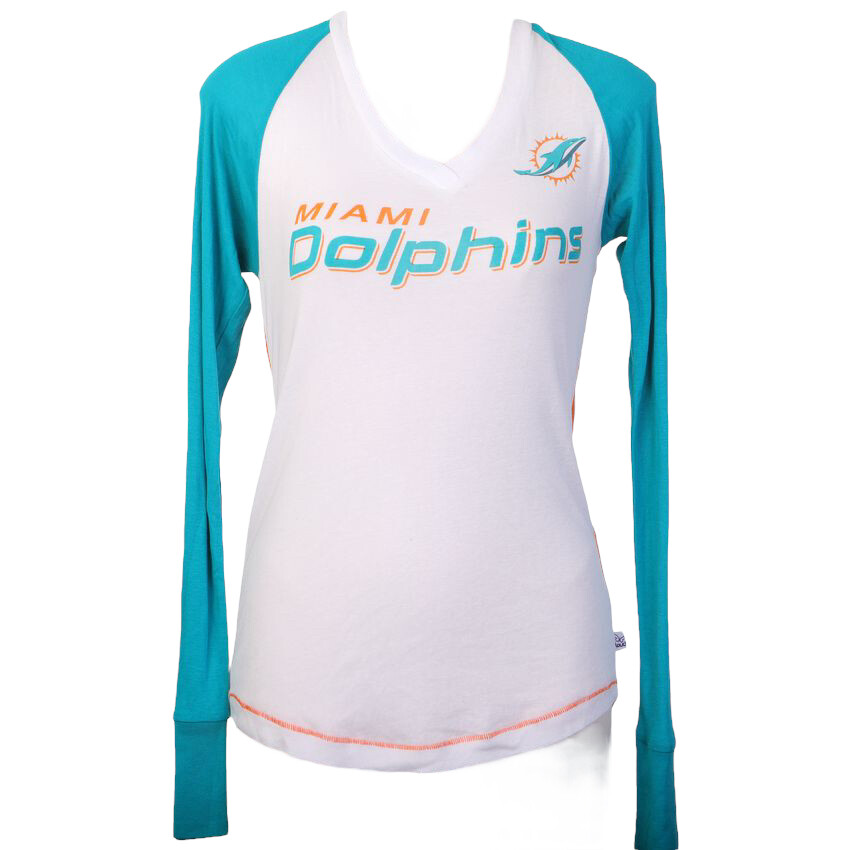 Miami Dolphins Women’s Touch by Alyssa Milano Long Sleeve Shirt