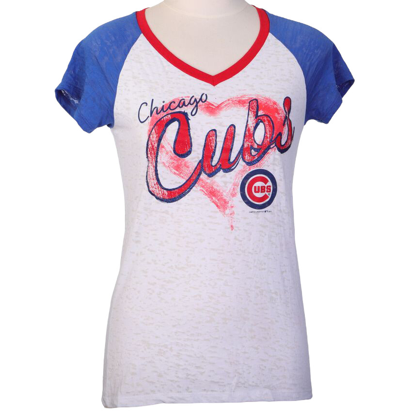 Chicago Cubs Women’s Raglan T-shirt