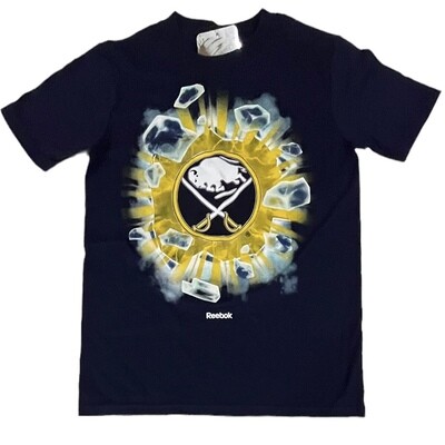 Buffalo Sabres Youth Reebok Textured T-Shirt