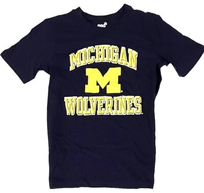 Michigan Wolverines Youth Navy Blue T-Shirt