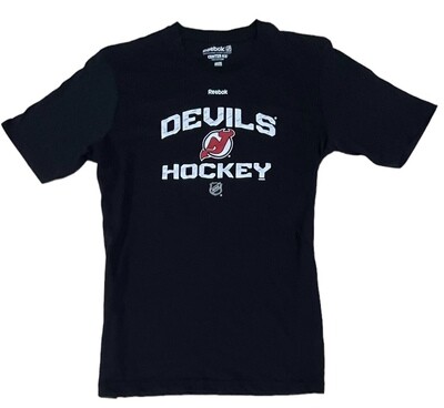 New Jersey Devils Youth Reebok Hockey T-Shirt