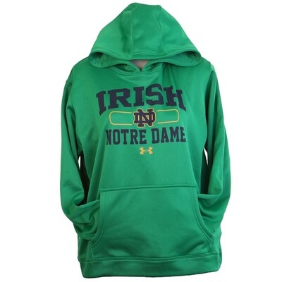 Notre Dame Fighting Irish Youth Under Armour Coldgear Hoodie