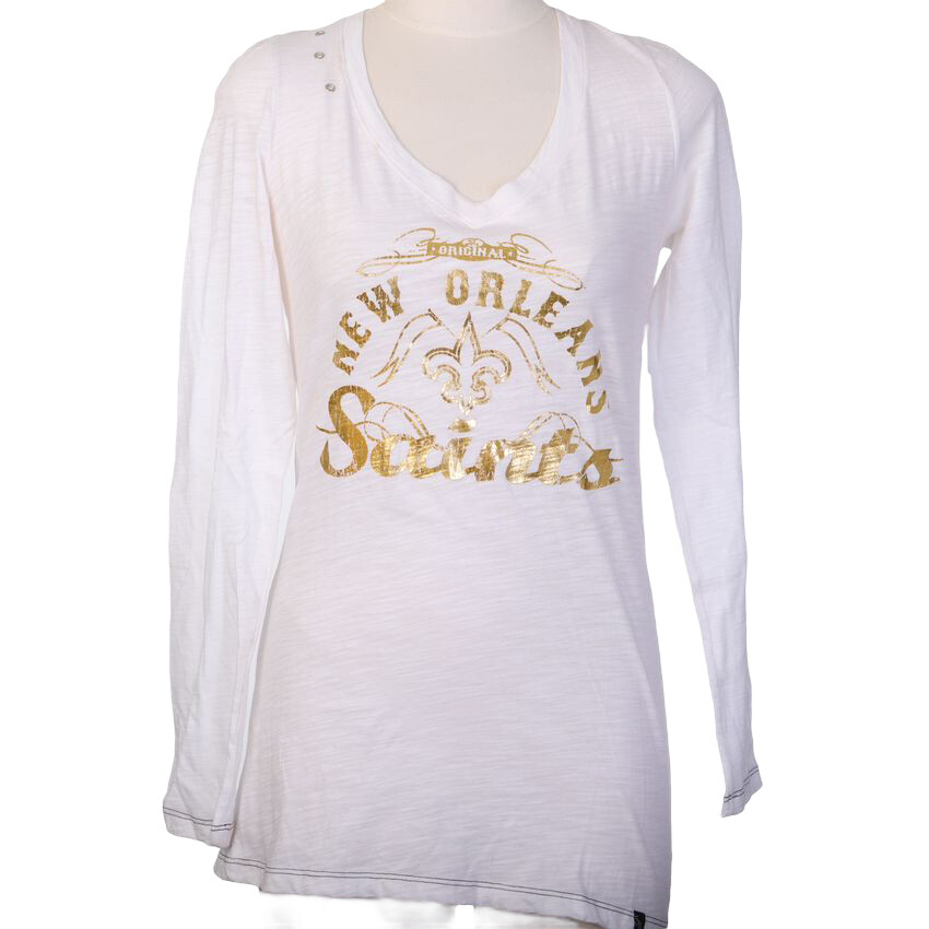 New Orleans Saints Women’s Long Sleeve T- Shirt