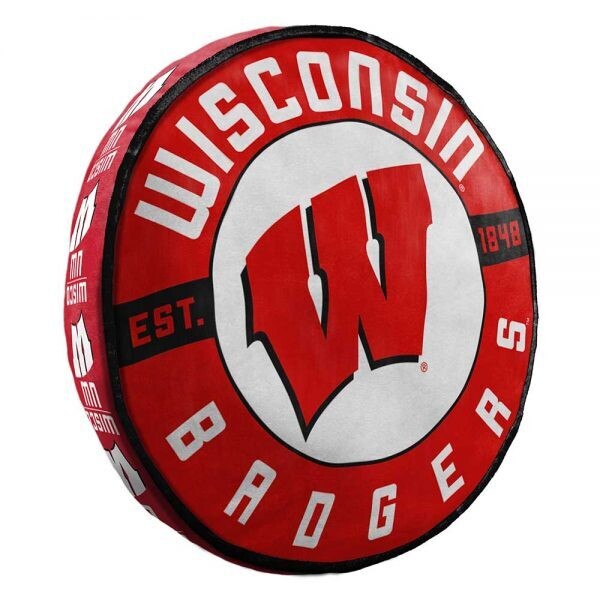 Wisconsin Badgers Super Plush Travel Cloud Pillow