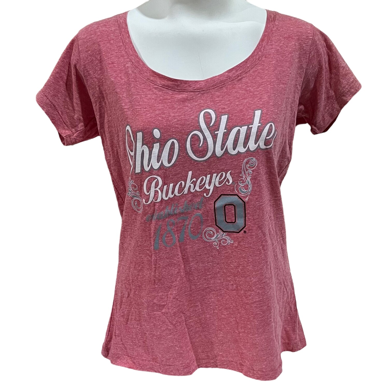 Ohio State Buckeyes Women's U-Neck T-Shirt
