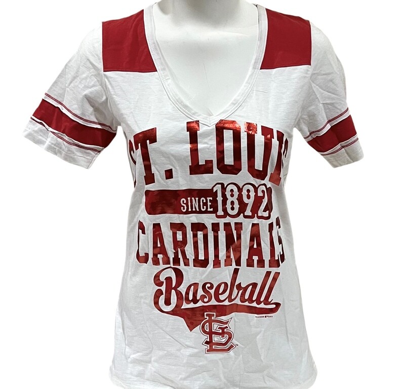 St. Louis Cardinals Women’s Slit Neck Tank Top St. Louis Cardinals Women’s Slit Neck Tank Top