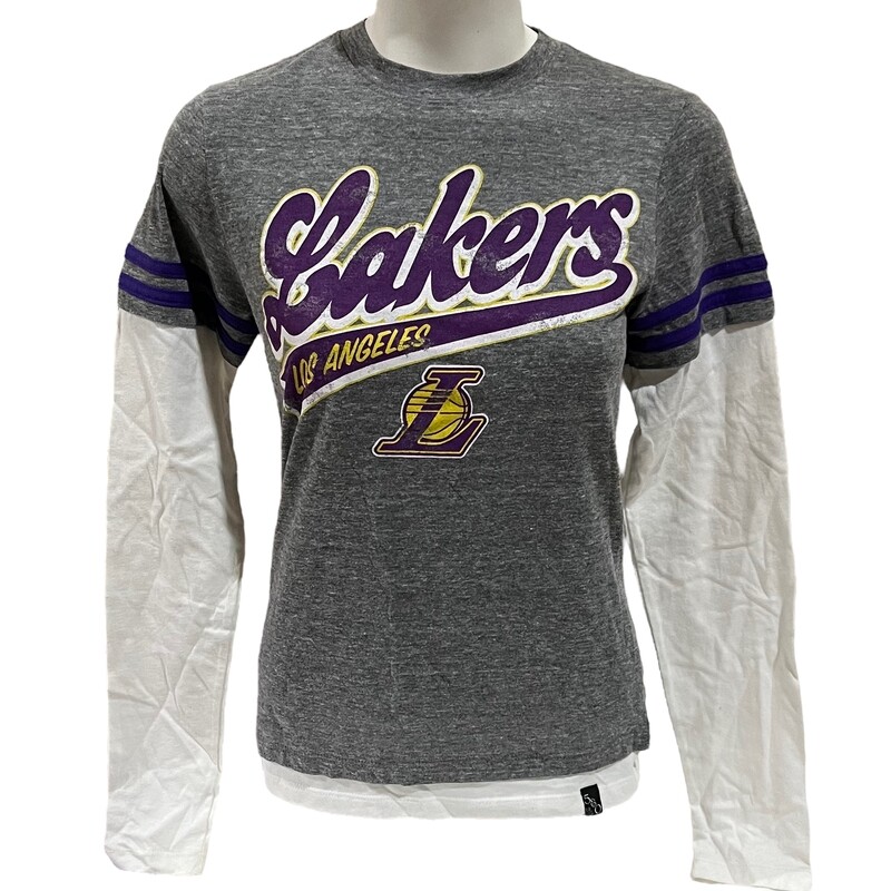 Los Angeles Lakers Women's Tri-Blend Long Sleeve Shirt