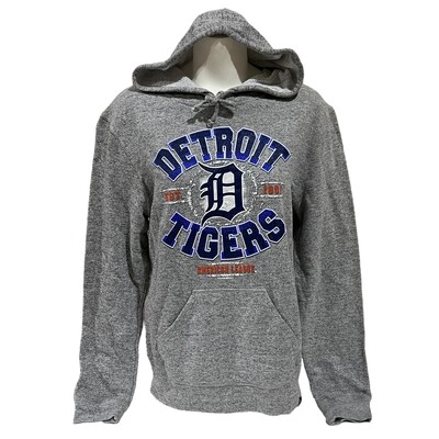 Detroit Tigers Women's Grey Sparkle Hoodie