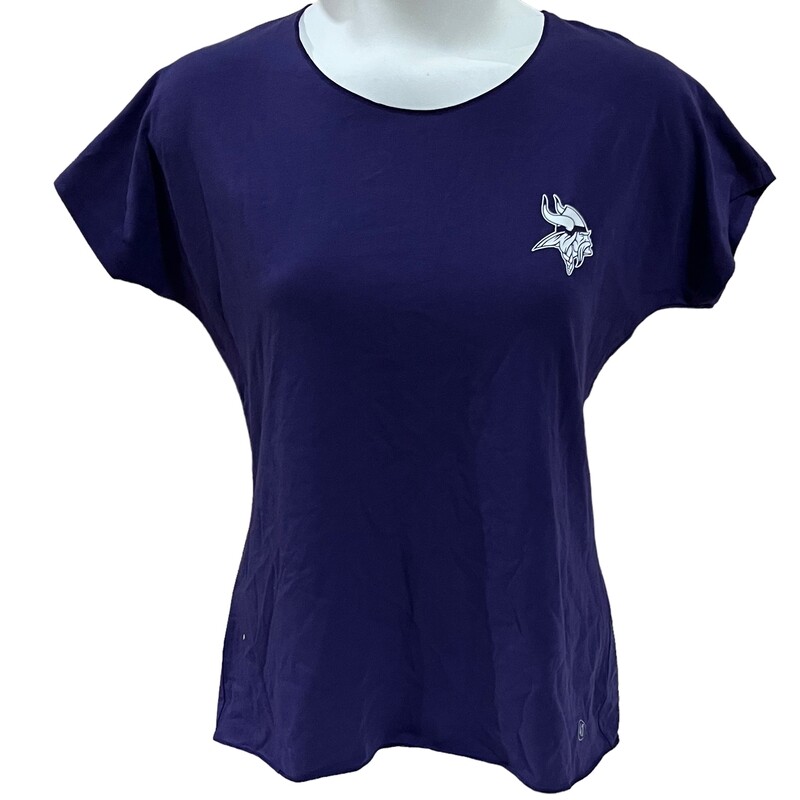 Minnesota Vikings Women's 47 Brand Purple Scoop Neck Shirt