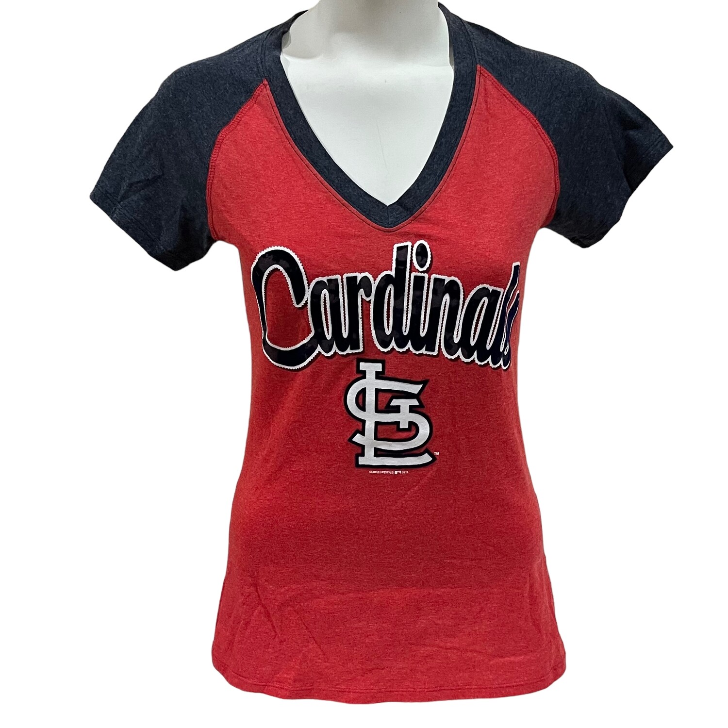 St. Louis Cardinals Women's Bi-Blend Split T-Shirt