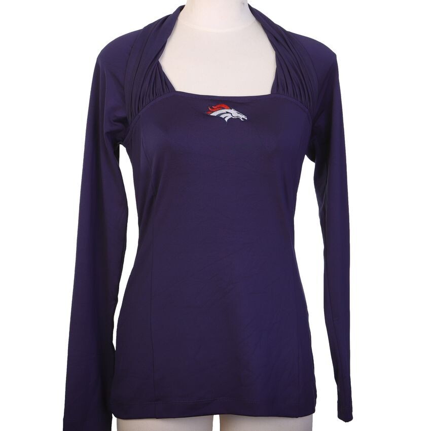 Denver Broncos Women’s All Sport Couture Redzone Ruched Top