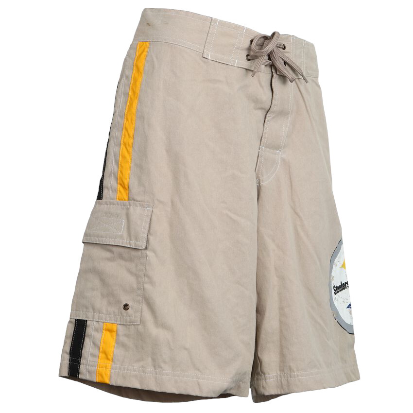 Pittsburgh Steelers Men's Weathered Swim Trunks