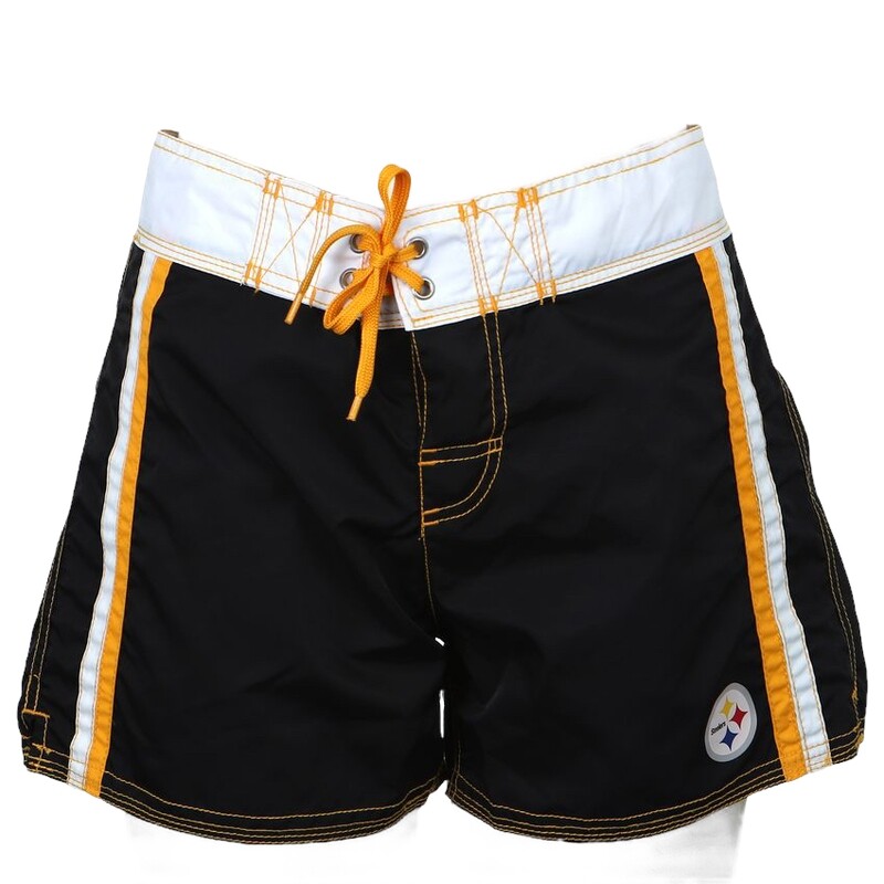 Pittsburgh Steelers  Women’s G-lll Sports Swim / Board Shorts