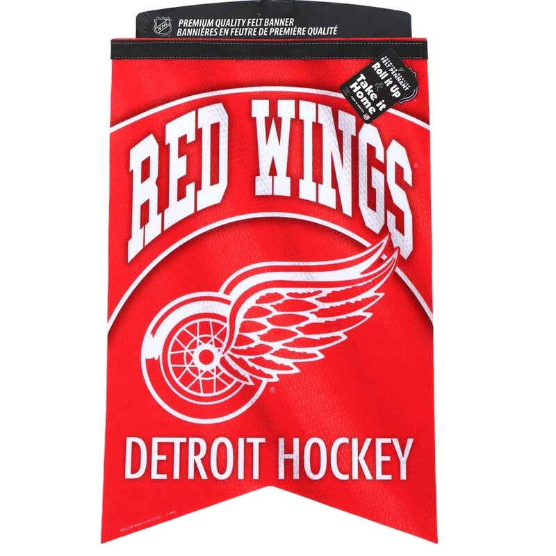 Detroit Red Wings Hockey Premium Banner