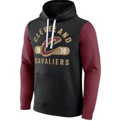 Cleveland Cavaliers Men’s Fanatics Branded Big & Tall Bold Attack Pullover Hoodie