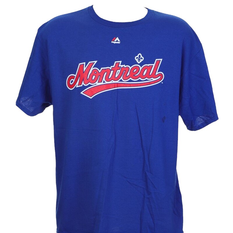 Montreal Expos Vladimir Guerrero Men’s Majestic T-Shirt