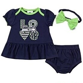 Seattle Seahawks Gerber Baby Girl Dress