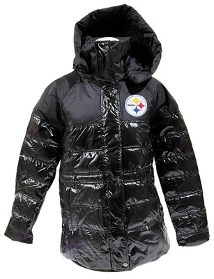 Pittsburgh Steelers Women’s Full Zip & Button Jacket by G-III