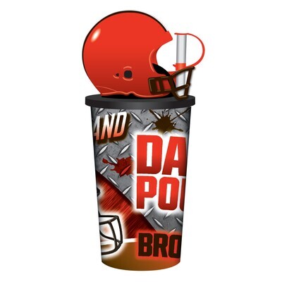 Cleveland Browns 32oz Reusable Drinking Helmet Cup