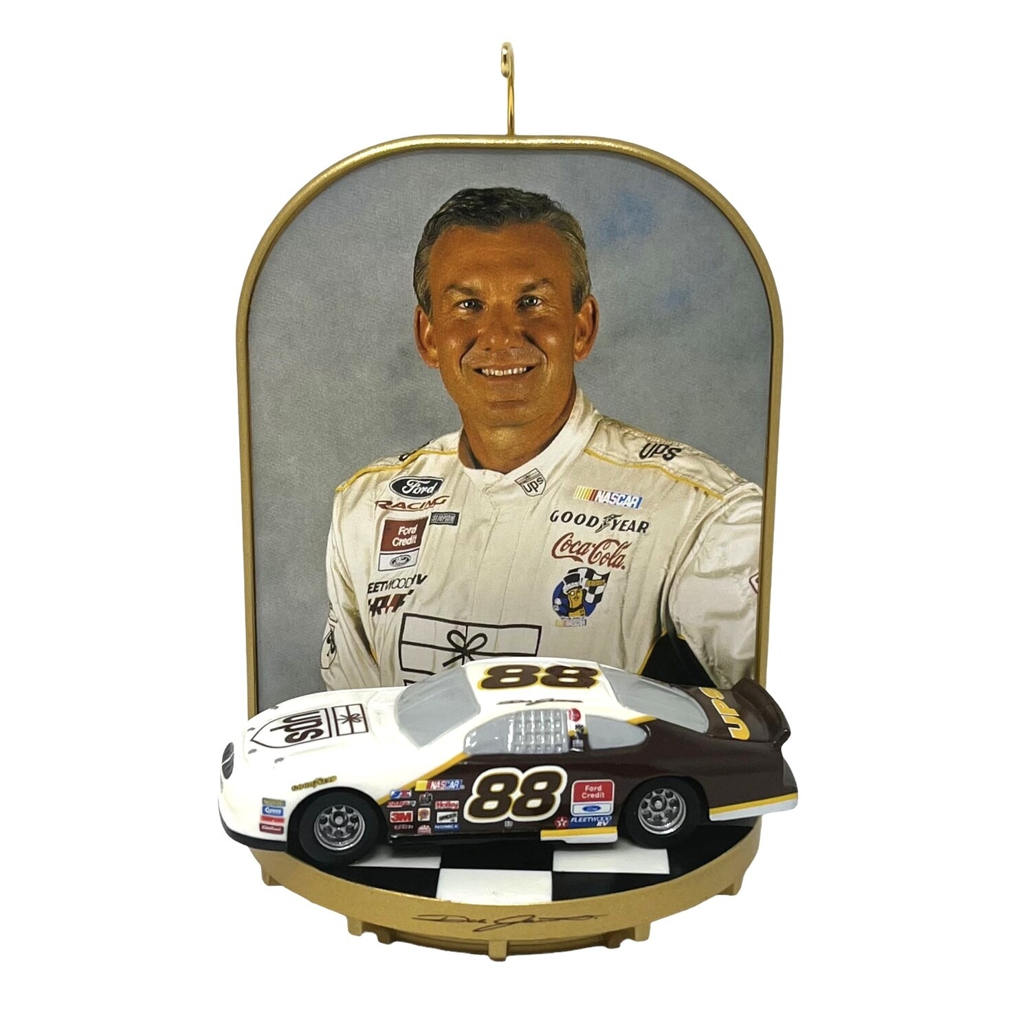 Dale Jarrett Christmas Ornament