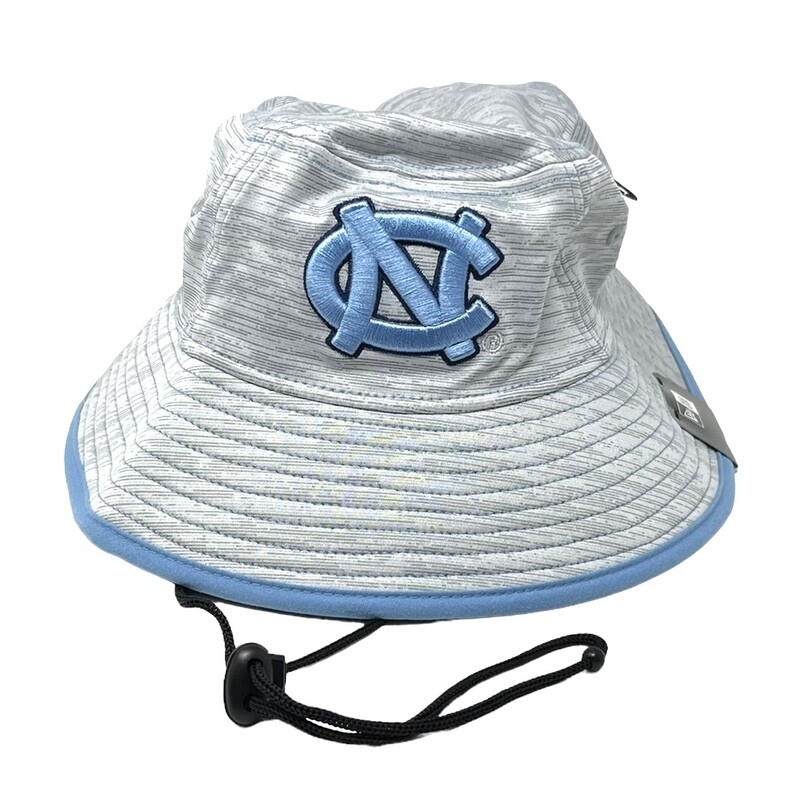 North Carolina Tar Heels New Era Gray Game Bucket Hat