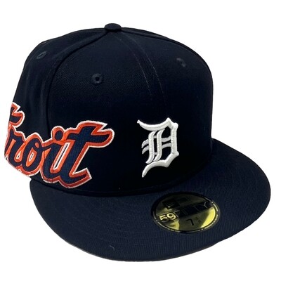 Detroit Tigers Men’s New Era Arch 59Fifty Fitted Hat