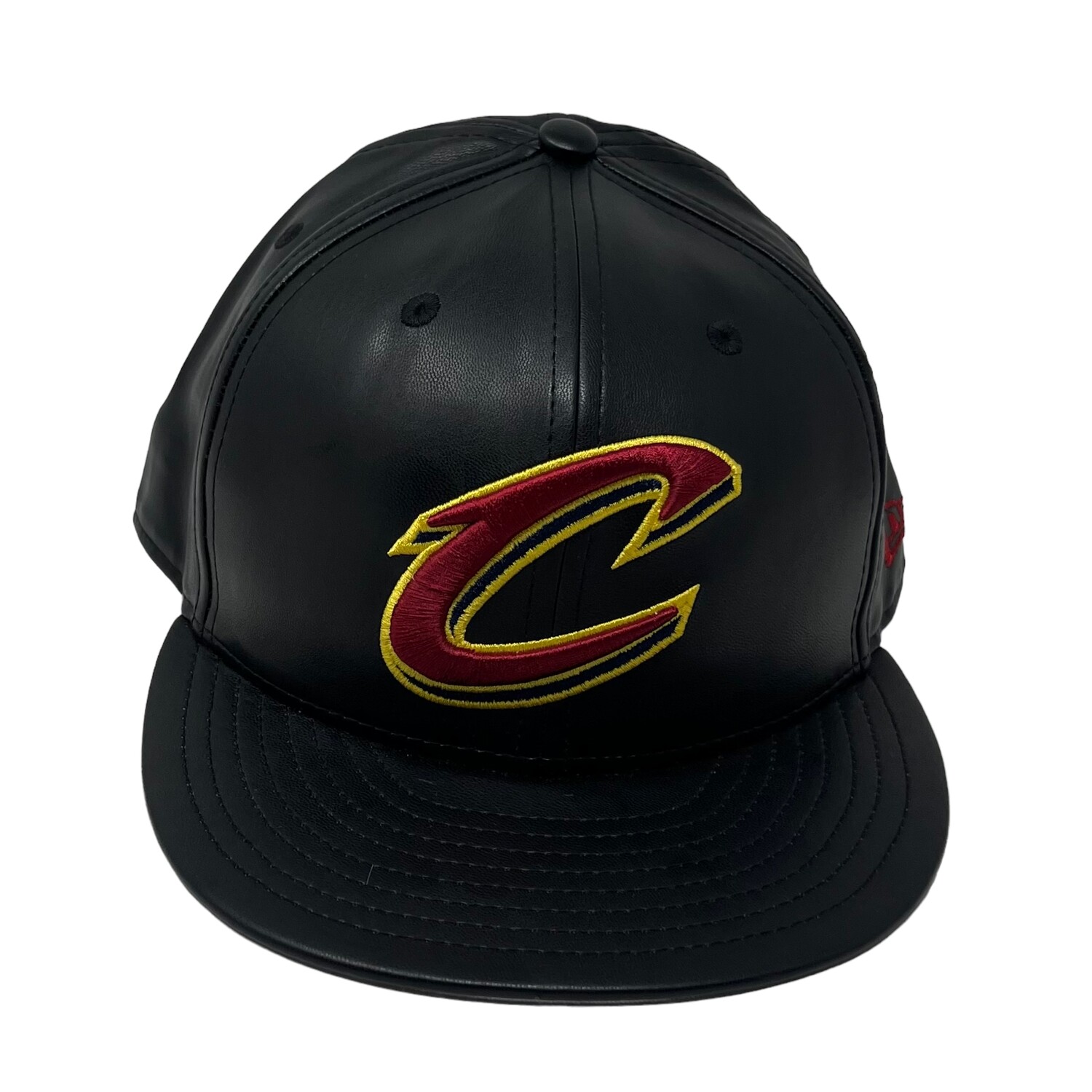 Men's Cleveland Cavaliers New Era Black Black & White Logo 59FIFTY Fitted  Hat