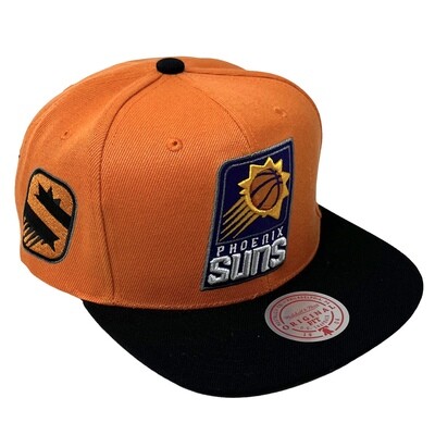 Phoenix Suns Men’s Mitchell & Ness NBA Side Core 2.0 Snapback Hat