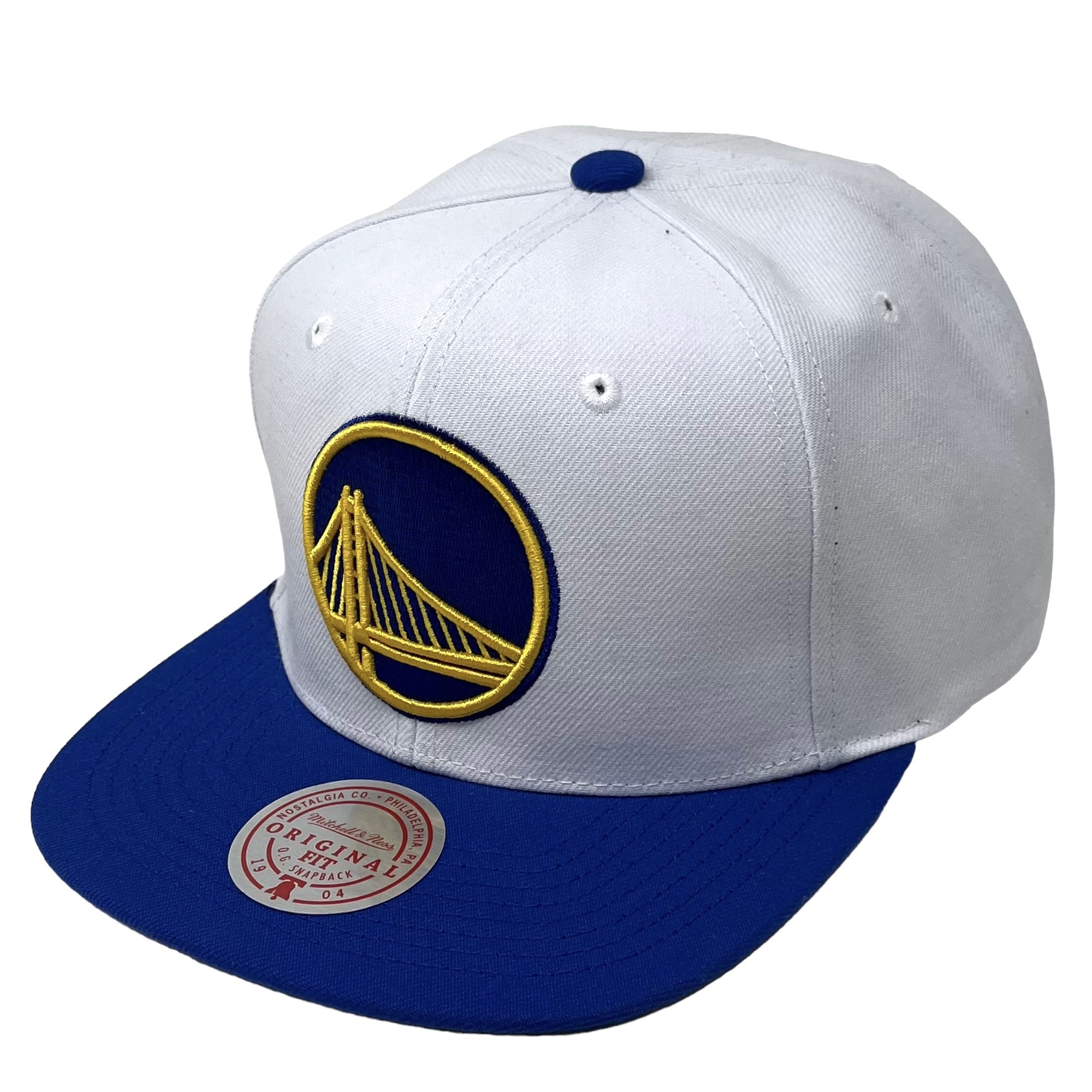 Mitchell & Ness snapback Golden State Warriors Summer Suede Snapback white