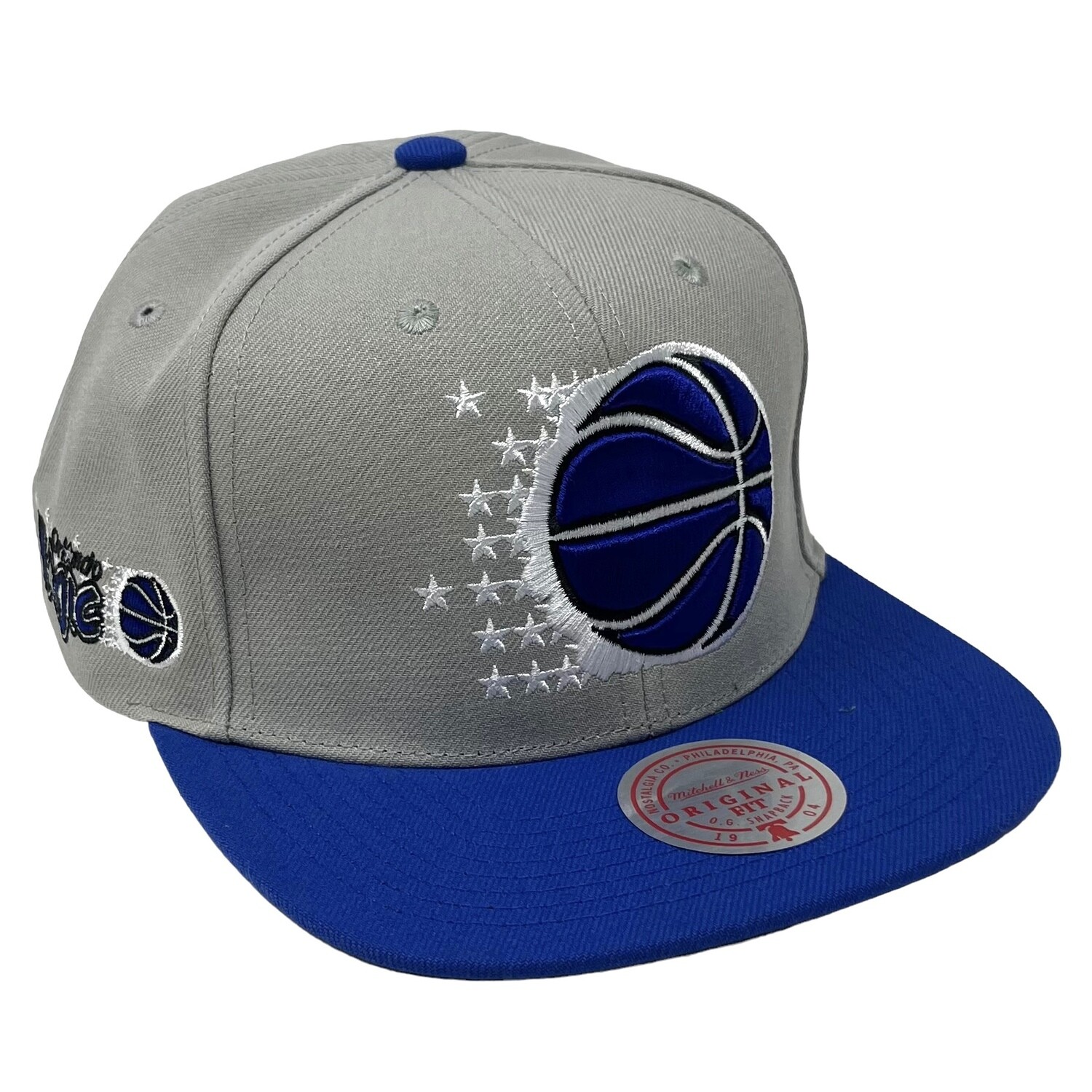 Orlando Magic Men’s Mitchell & Ness NBA Side Core 2.0 Snapback Hat