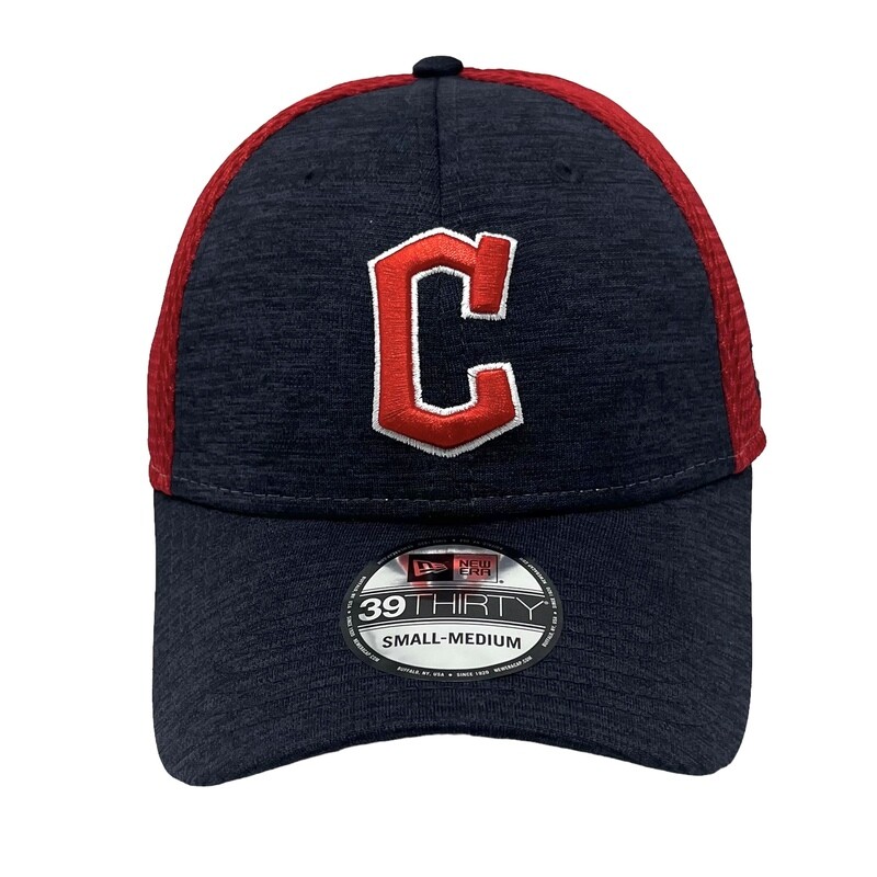 Cleveland Guardians Men's Shadow New Era 39Thirty Flex Fit Hat