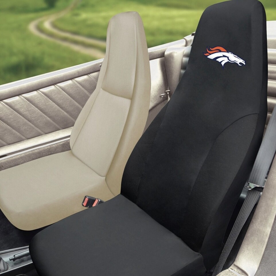 Denver Broncos Embroidered Car Seat Cover