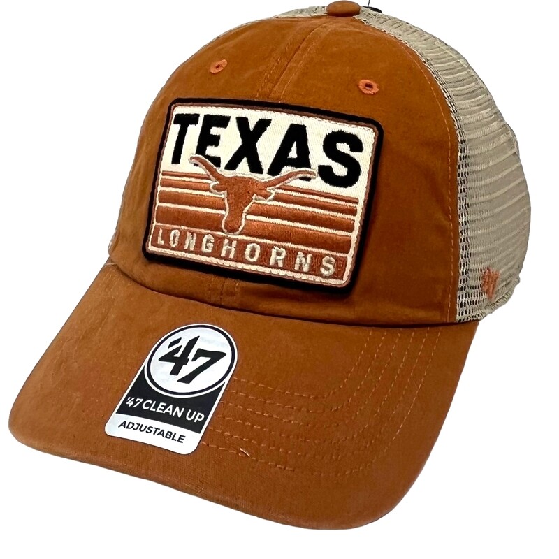 Texas Longhorns Men’s 47 Brand Clean Up Adjustable Hat