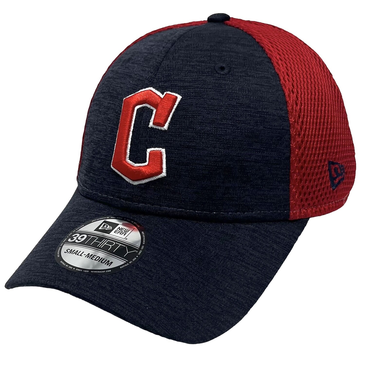 Cleveland Guardians Men's Shadow New Era 39Thirty Flex Fit Hat
