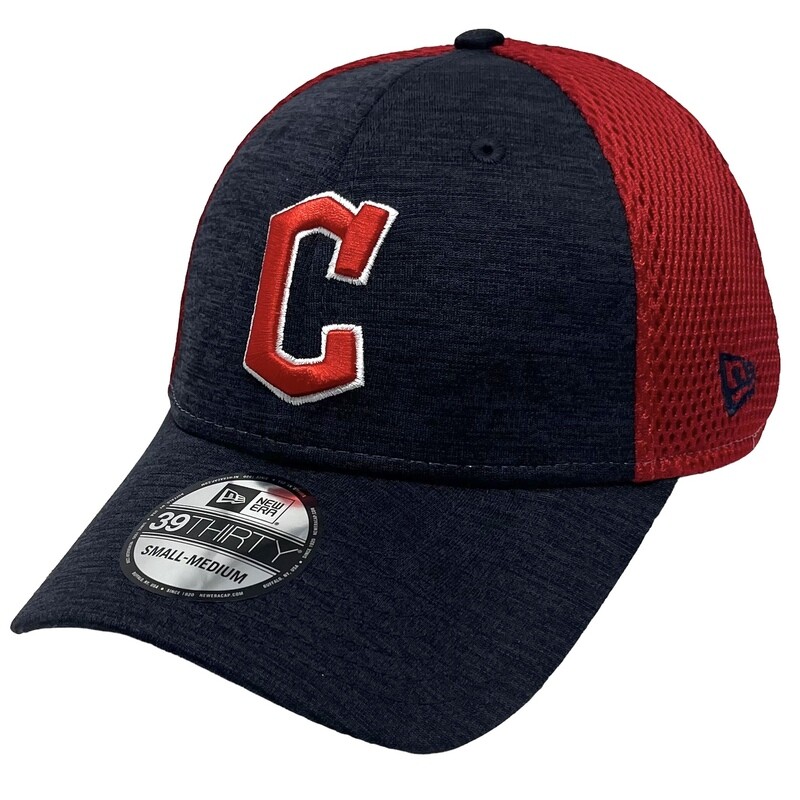 Cleveland Guardians Men's Shadow New Era 39Thirty Flex Fit Hat