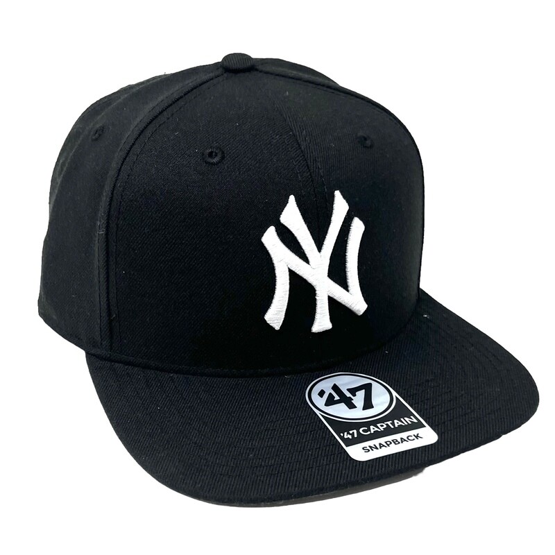 New York Yankees Men’s Black 47 Brand Captain Snapback Hat