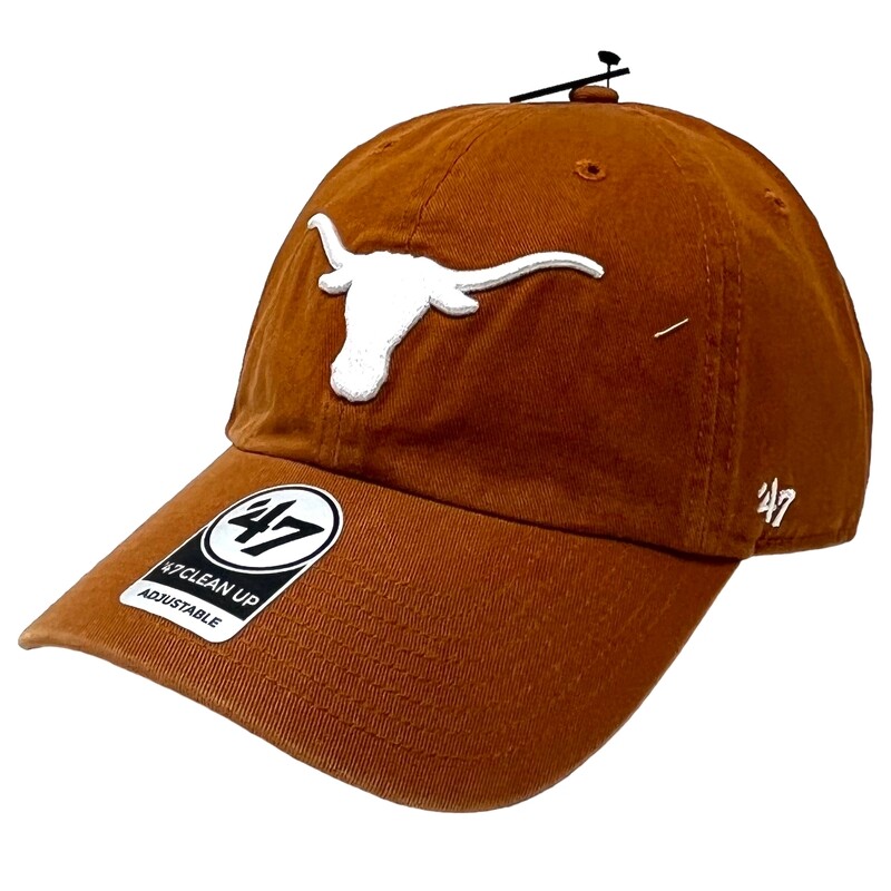 Texas Longhorns Men’s 47 Brand Clean Up Adjustable Hat